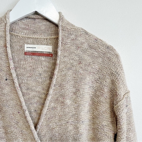 Anthropologie PILCRO Drew Fair Isle Surplice Sweater XS - Picture 9 of 14